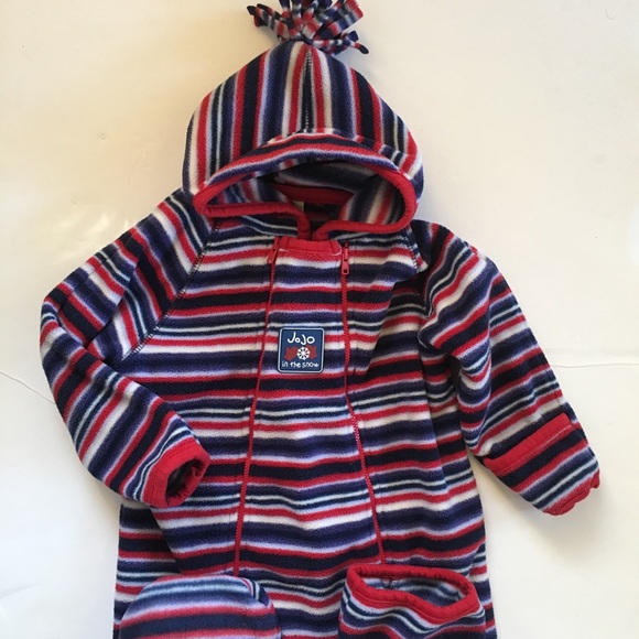 jojo maman bebe fleece suit
